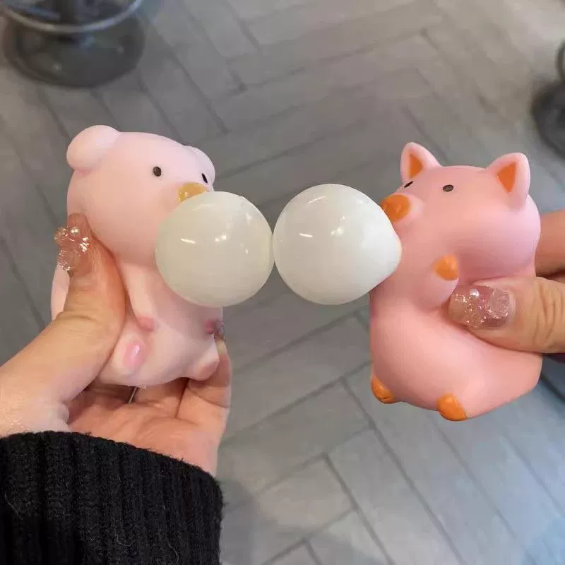 Игрушка, милая кукла для учеников начальной школы, антистресс, поросенок