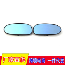 适用于05-13年通用克尔维特倒车镜镜片 蓝色后视镜片GM1320520