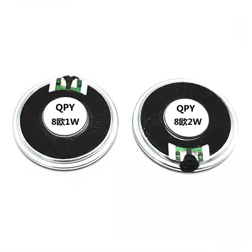 Supply 40mm speaker speaker, Mylar iron shell, magnetic round 8 Euro, 1W2w waterproof ultra-thin alarm clock speaker
