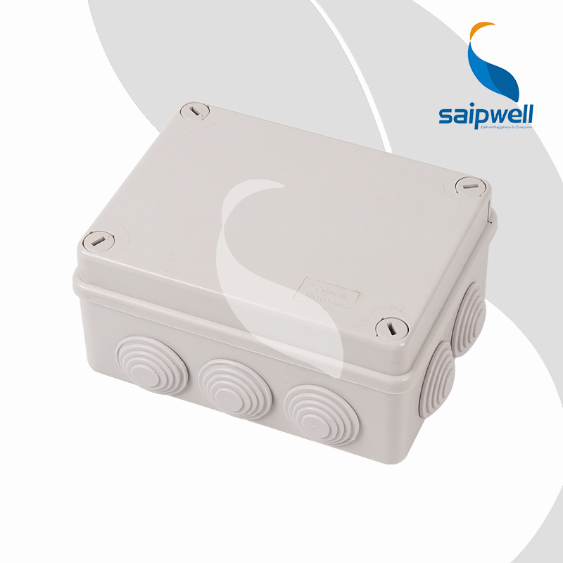 工程防水防尘150*110*70接线盒，RS-NG-151170带孔园林分线接线盒