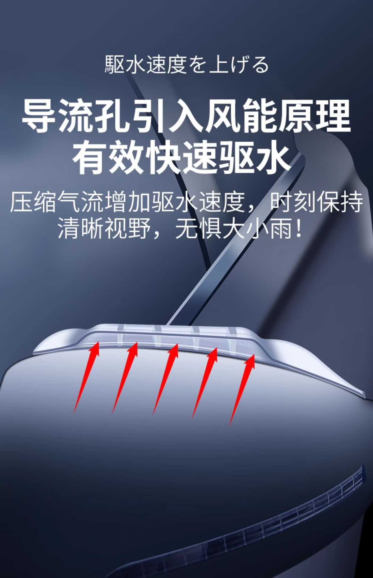 Rain Shield for Rearview Mirror, Car Rain Protection Gadget, Rearview Mirror Reflective Rain Shield, New Widened and Enlarged Model