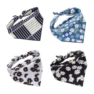 Popular Pet Scarf Triangle Scarf Urban Dog Carnival Husky Satsuma Large Dog Birthday Saliva Scarf