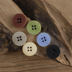 Leather Jacket Men's Casual Vintage Style Blazer with Real Fruit Buttons Distressed Cotton Linen Shirt Natural Material Buttons