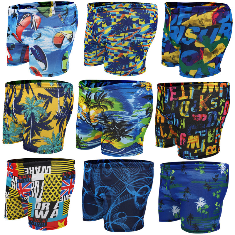 Wholesale walking volume disposable men's boxer comfortable breathable swimming trunks suit men's swimwear swimming trunks factory direct sales