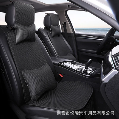 from the Manufacturer, 3D Stereo Knitted: Multi-function pad - black-driver-passenger-luxury-edition