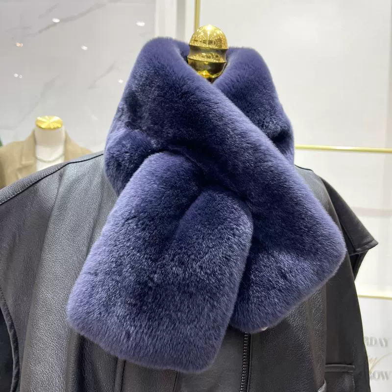 Swan, double-sided warm scarf, Korean style