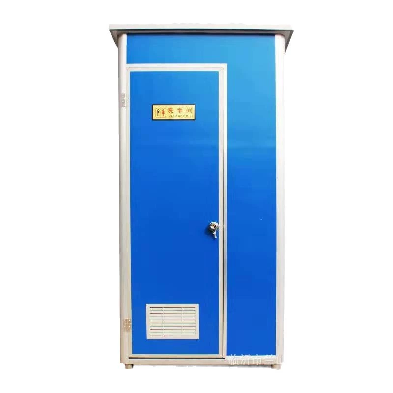 Мобильный общественный туалет из сэндвич-панелей из цветной стали для сельской местности, для ремонта, для туристических зон, для новых сельских районов
