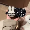 Black and white polka dots [banana clip]