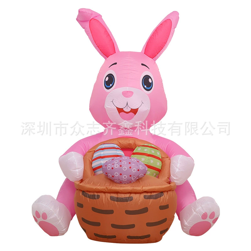 Cross-border trading), inflatable carrot rabbit, decorations, (Physicals