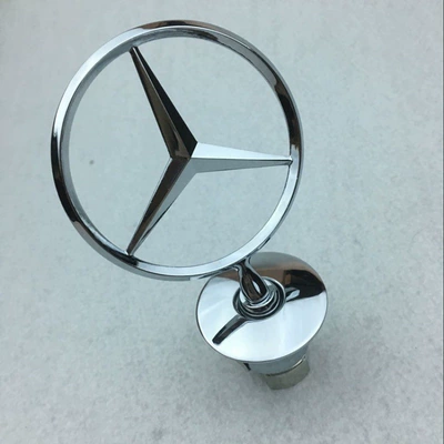 Suitable for Mercedes-Benz machine cover Car logo - bright-surface