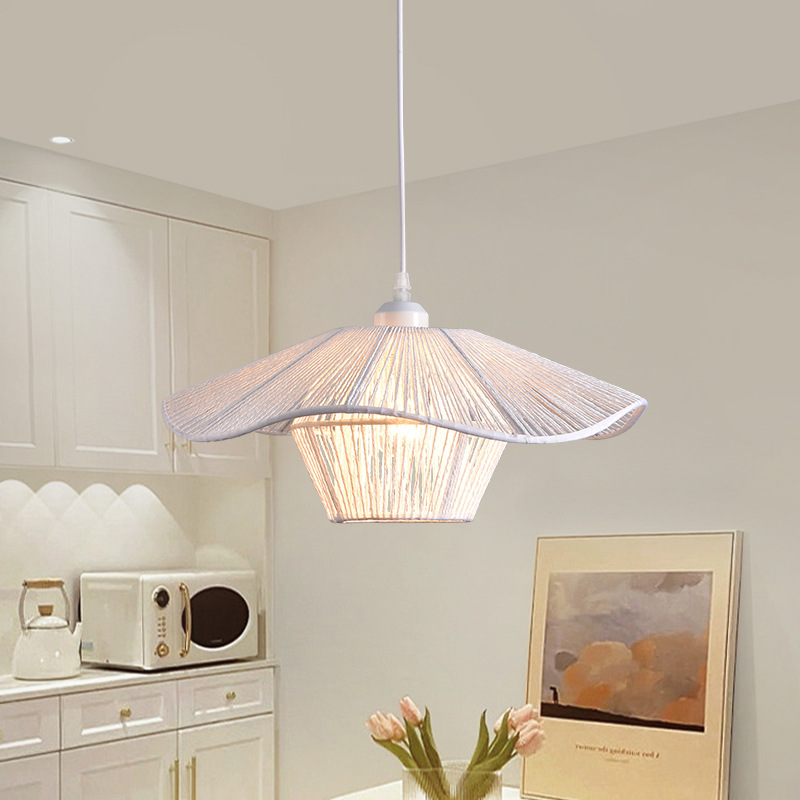 Lámpara de Techo de Estilo Japonés Retro Wabi-Sabi para Restaurante, Salón de Té Chino, Zen, Arte Creativo, Dormitorio, Barra, Casa de Huéspedes