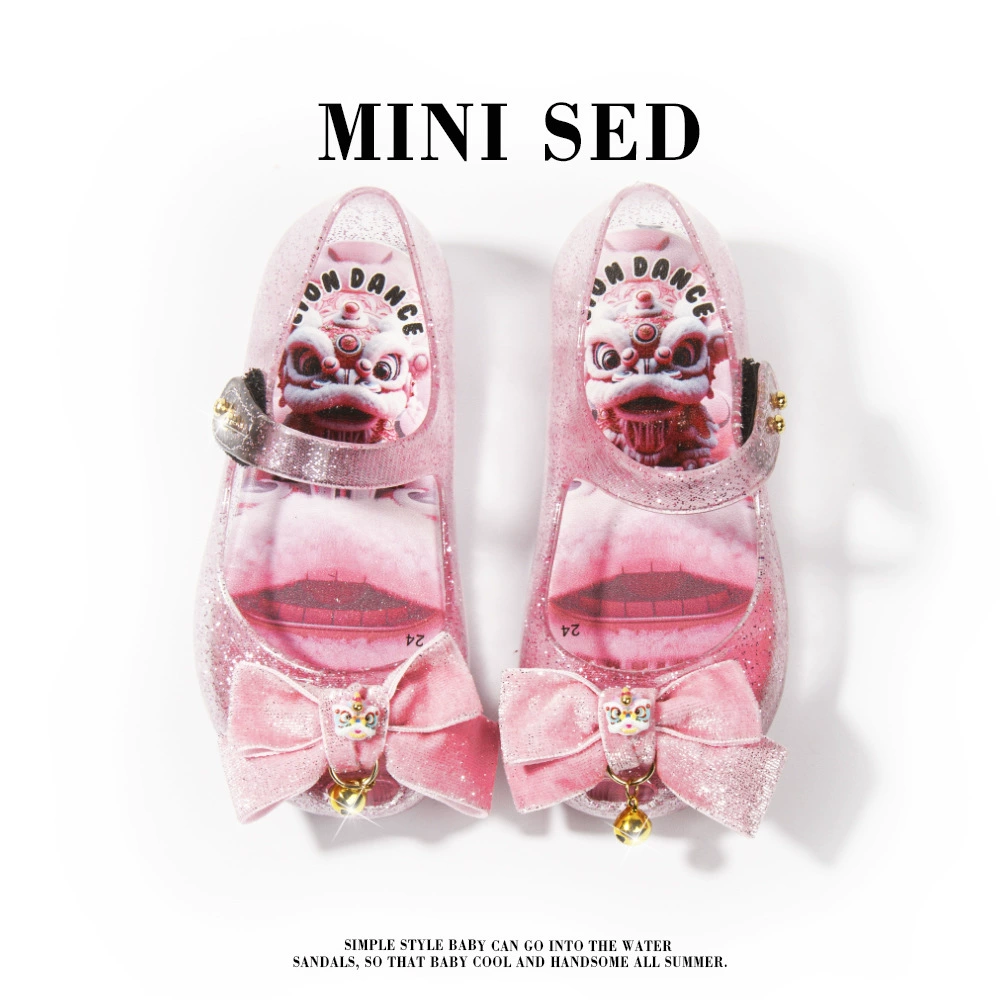 Hanfu женская желейная обувь для маленьких детей древний стиль