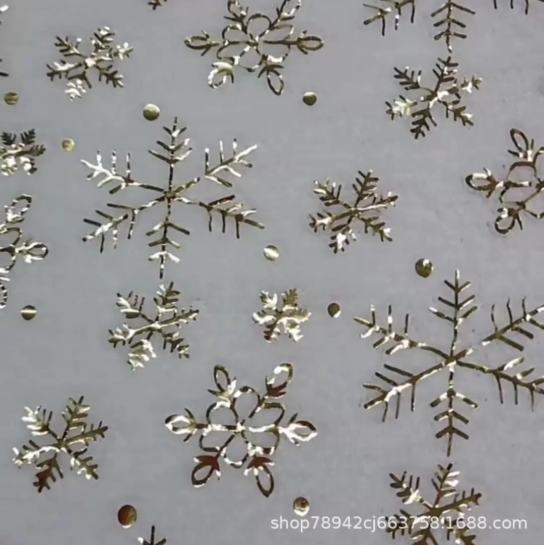 法莱绒烫金烫银面料 毛毯童装面料盖毯地垫外贸跨境源头工厂批发