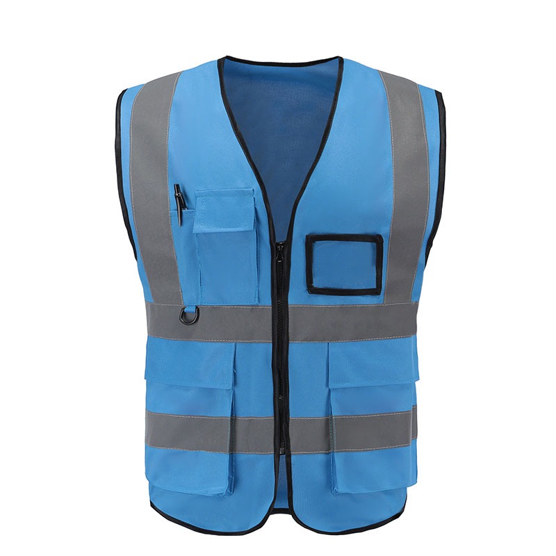 Trajes reflectantes chaleco de seguridad construcción de ingeniería de chaleco de impresión personalizada tráfico nocturno ropa de trabajo reflectante exterior
