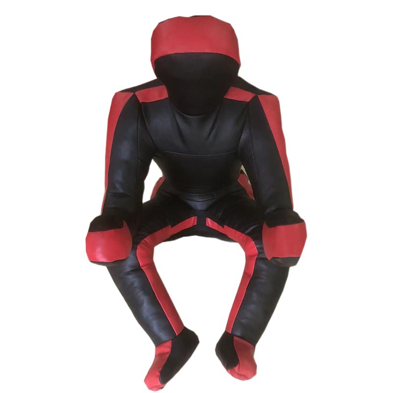 Puede sentarse plegable entrenamiento maniquí Lucha Libre lucha Sanda boxeo marioneta judo boxeo Sanda entrenamiento maniquí