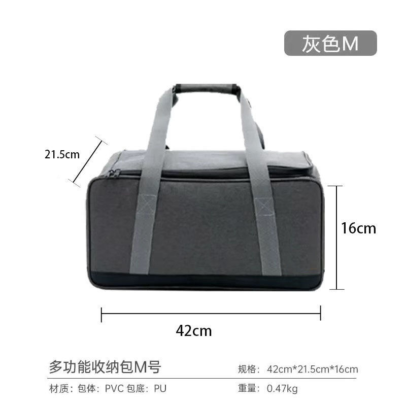 アウトドアキャンプ用品多機能収納袋大容量強化食器ストーブ収納ボックス折りたたみ雑貨バッグ|undefined