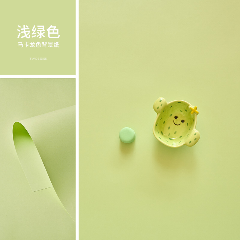 Papel de fondo de fotografía profesional de color macaron para props de fotografía de productos de naturaleza muerta de fondo de fotografía de color sólido papel de papel blanco y negro