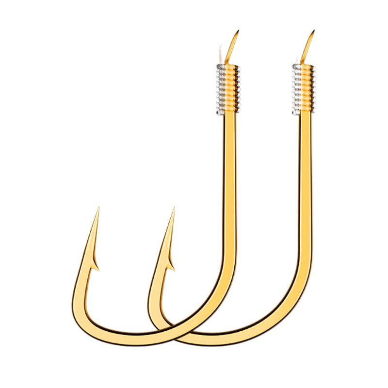 Complete Set of Fishing Hooks and Lines, Double Hook Fishing Line, Ise-Ni Hook, Gold Sea Night Hook, Fishing Gear and Supplies