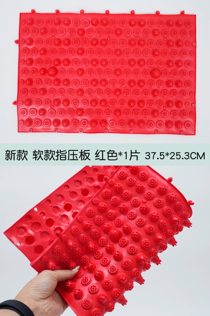 Toy de entrenamiento táctil de la suela del pie de la unidad sensorial Tablero de presión de los dedos suave para los niños