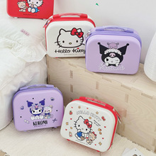 三丽鸥正版凯蒂猫手提箱化妆品收纳箱大容量旅行箱便携可爱学生萌