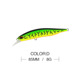 Suspending Minnow Lures Hard Plastic Baits Fresh Water Bass Swimbait Tackle Gear