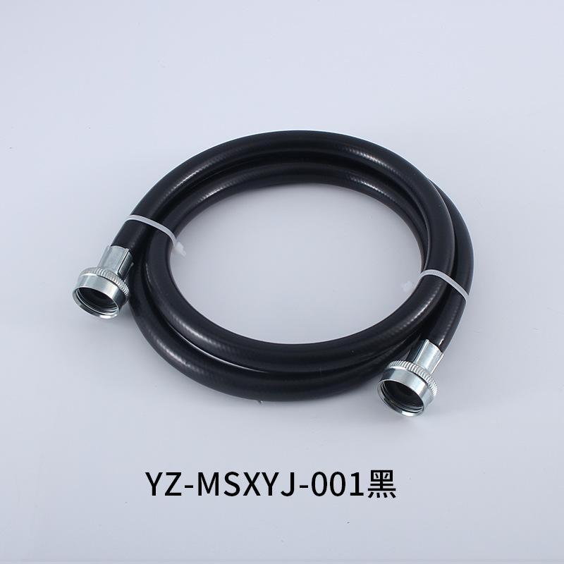 Tubo de entrada de agua para lavadora, tubo de drenaje, manguera flexible de PVC 304 de acero inoxidable, tubo corrugado, grifo antisalpicaduras, universal.