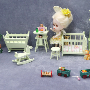 1:12������dollhouse����Ҿ߃�ͯ�����b�냺���u�@Сľ�R���ε�