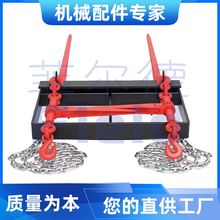 装载机铲车属具干草叉架 定制生产按装载机吨位设计 电商平台专用