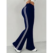 H 39113 High waist wide leg flared pants �����������ȿ�
