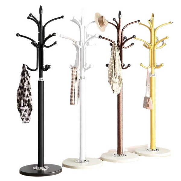 Coat rack floor-standing household clothes hanger vertical living…