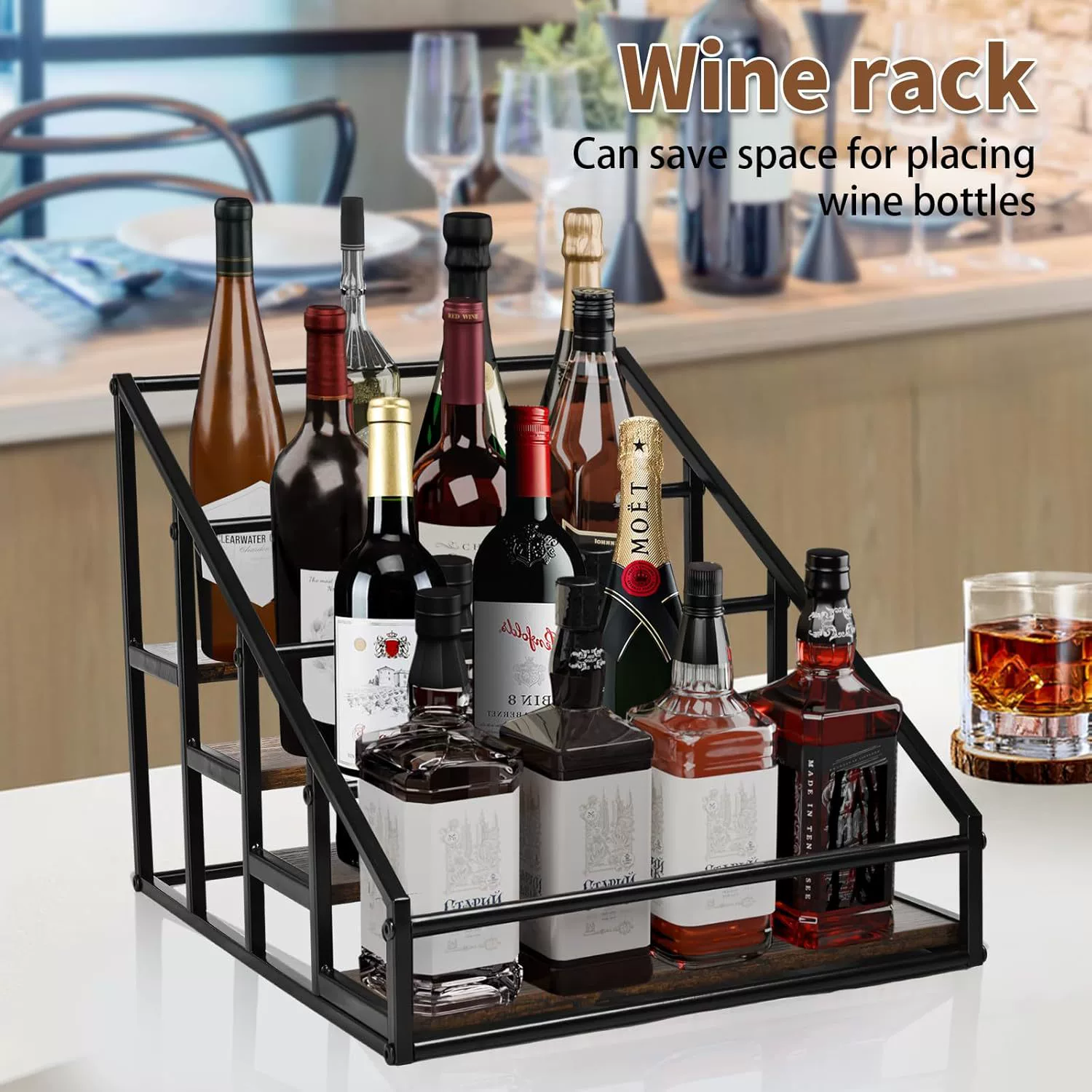 Spice Rack Storage Rack Kitchen from Yomiego