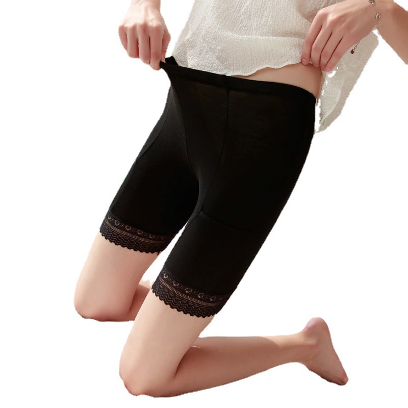 Safe trousers, thin summer protective underware, leggings, shorts, plus size, sewn from modal