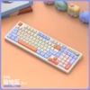 Viper K98 Wireless Bluetooth Double Model Keyboard Polar Blue