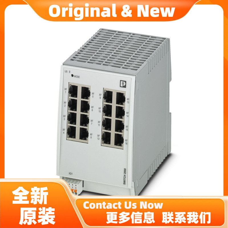 菲尼克斯以太网交换机FL SWITCH 2216 PN - 1044029原装