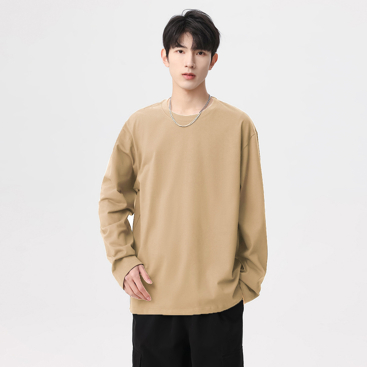 230g long sleeve light coffee (regular sleeves)