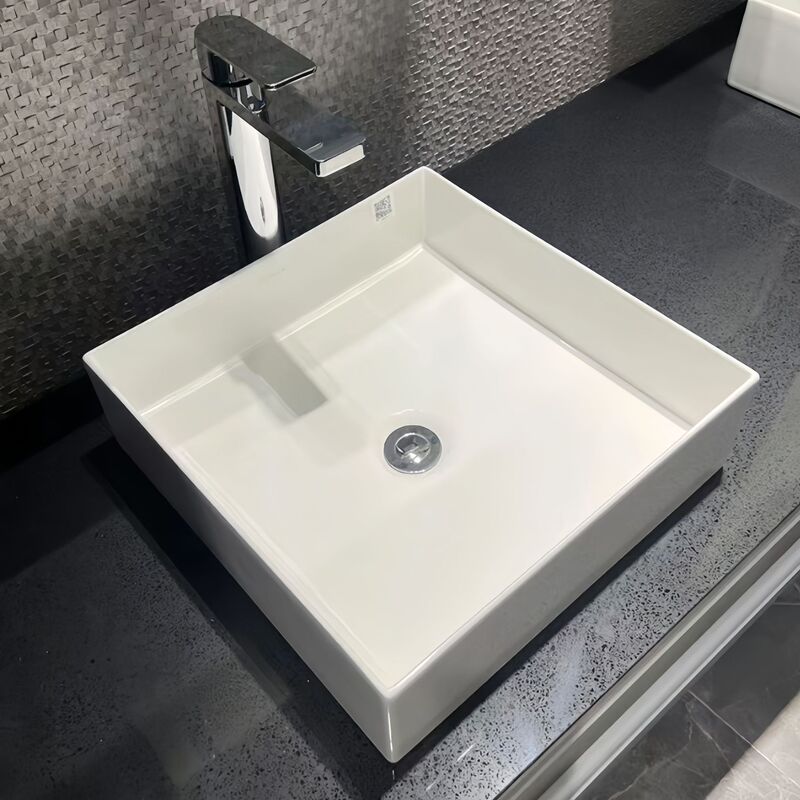 Countertop Basin K-90011T-0 Silk Square Basin Washbasin K-90011T-7-Hb1