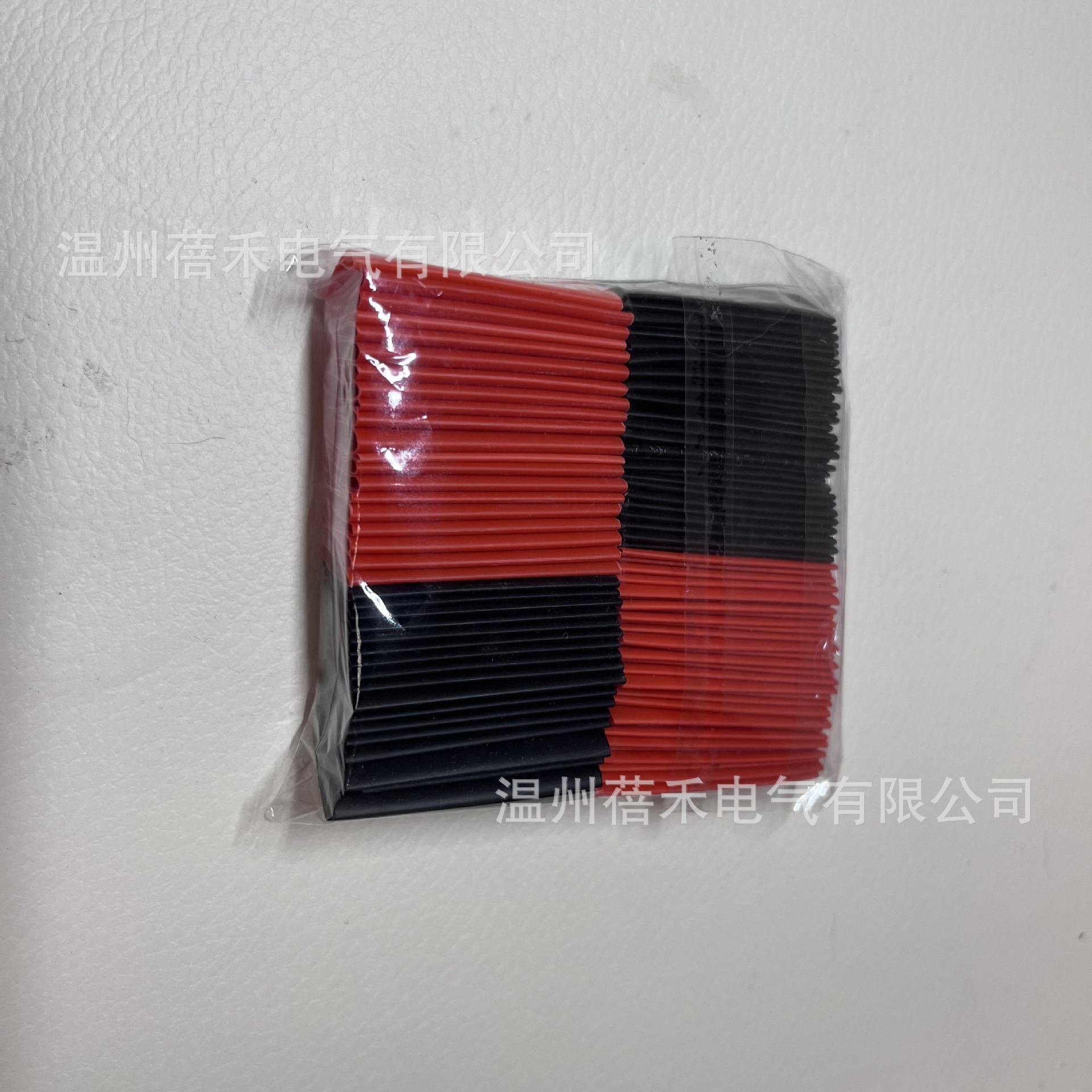 100pcs2倍红黑袋装热缩管现货供应量大价优库存充足跨境电商多种