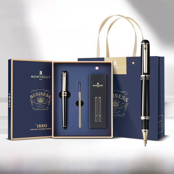 Montejo Versailles signature pen business high-end men's ball pen black refill business gifts