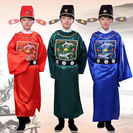 女驸马儿童古装县官服男女童状元服明朝官服戏服宫廷热门影视汉服