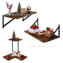 墙壁置物架悬浮隔板乐高娃娃手办收纳架书本架厨房壁挂式调料架