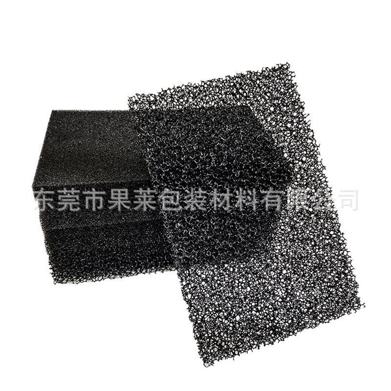 宠物饮水机滤材防静电海绵高密度工业过滤杂质过滤网鱼池海绵滤芯