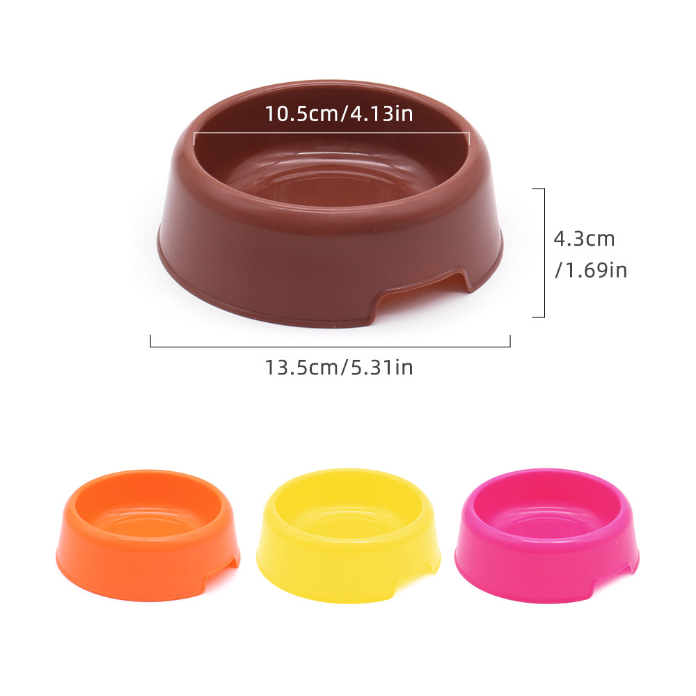 Alimentador para mascotas Tazón para gatos Tazón de arroz de plástico para gatos Tazón para perros Beber para gatos Tazón para gatos Tazón para comida para gatos Tazón para comida para mascotas al por mayor