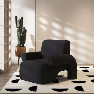 Internet Celebrity Single Sofa Sofa Chair Modern Simple Small Apartment Balcony Living Room Nordic Light Luxury Creative Lazy Leisure