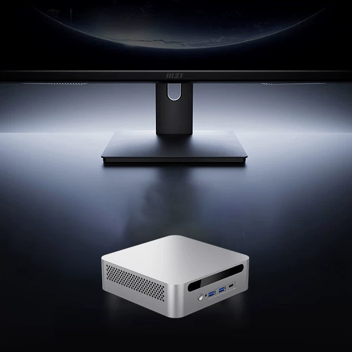 Mingfan X1 Pro-370 новый флагманский процессор Ryzen AI9 HX370 высокопроизводительный мини-хост AI Oculink