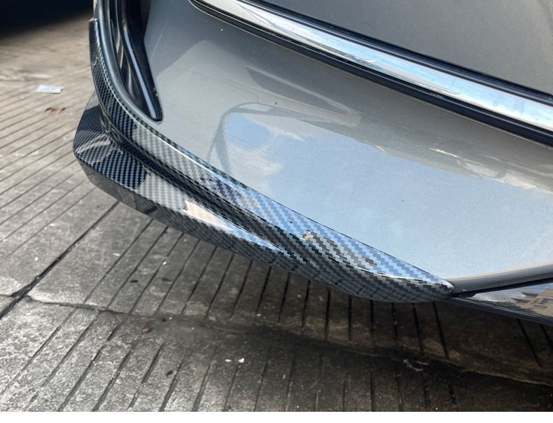 Suitable for Volkswagen Magotan B9 Front Bumper Corner Protector, Front Lip, Corner Guard, Anti-Collision Strip, Front Face Appearance Modification Parts, Blackened