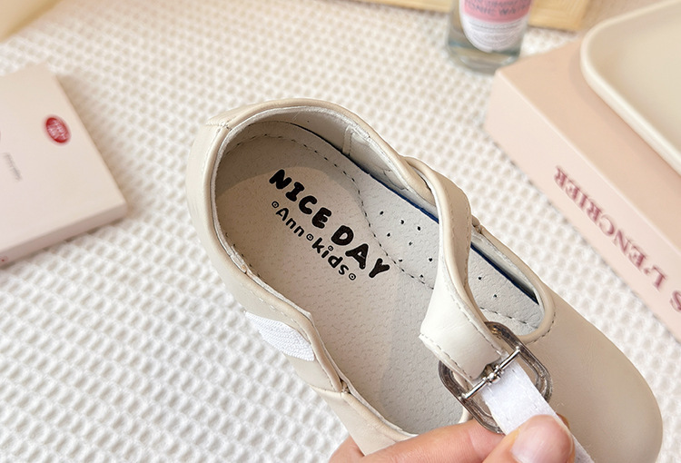 Chaussures mary jane en cuir élégantes pour filles printemps_voghion.com