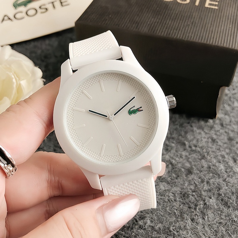 Round Silicone Watch for Women, Versatile Niche, Exquisite Small Dial, Silicone Strap, High-End Watch, Fashionable Student Watch