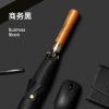 Suitable Korean simple automatic long -handle umbrella INS wind rod windproof umbrella, men and women universal solid color umbrella