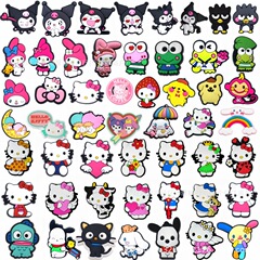 美樂蒂玉桂狗鞋花洞洞鞋鞋花配飾DIY可拆卸裝飾扣鞋帶扣拖鞋鞋扣