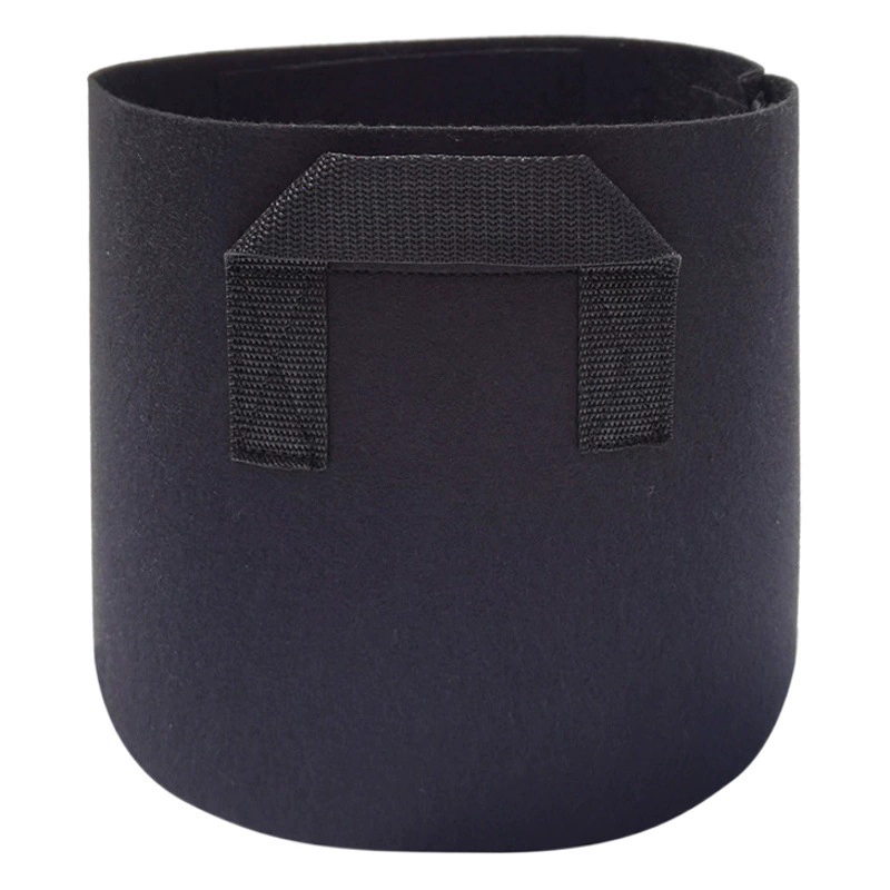 Трансграничный мешок для посадки растений, фетровый мешок для выращивания, черный нетканый утолщенный красивый мешок для посадки растений, мешок для посадки деревьев, цветочный горшок